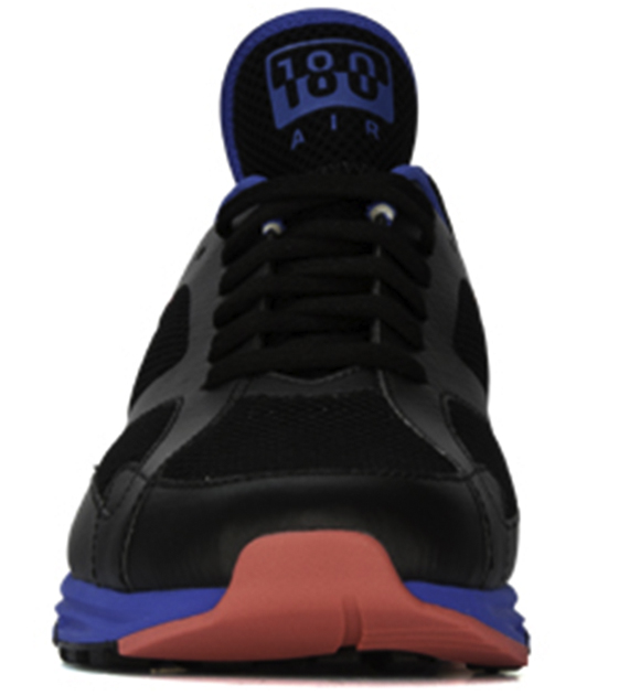 Nike Lunar Air 180 Black Blue Spark Alarming Red