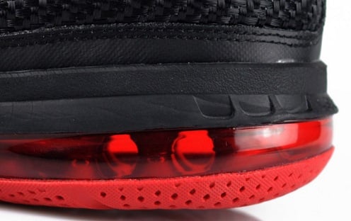 Nike LeBron 9 Black/Varsity Red - More Close-Ups