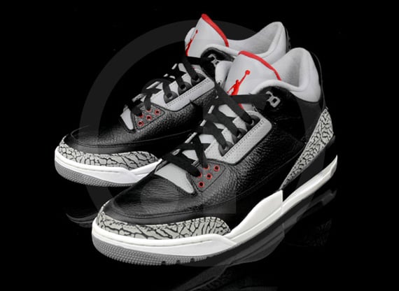 Air Jordan III (3) Retro – ‘Black Cement’ 2011 – New Images