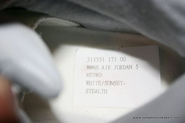 air jordan 5 sunset
