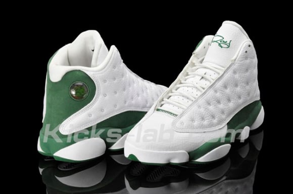 Air Jordan XIII (13) Ray Allen 3-Point Record PE Detailed Look