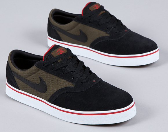 Nike SB V-Rod Dark Loden Black-Sport Red