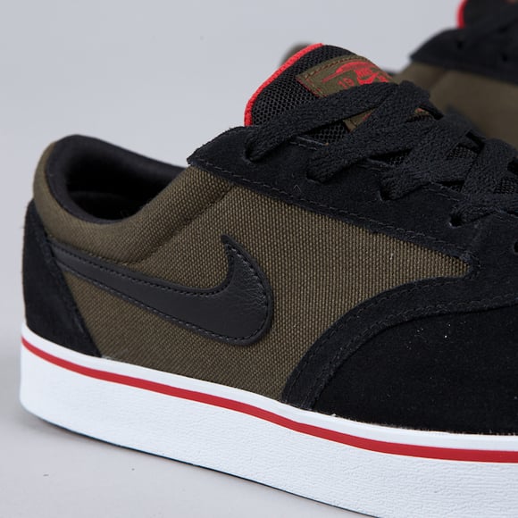 Nike SB V-Rod Dark Loden Black-Sport Red