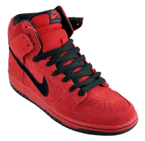 Nike SB Dunk High - Red/Black