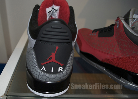 jordan 3 stealth on feet