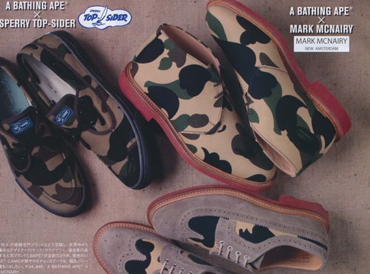 BAPE x Mark McNairy & Sperry Top-Sider – First Look