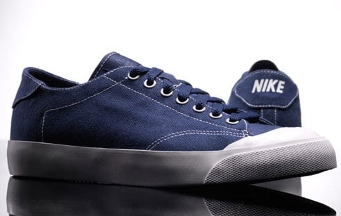 fragment design x Nike Sportswear Zoom All Court 2 Low – Navy & White