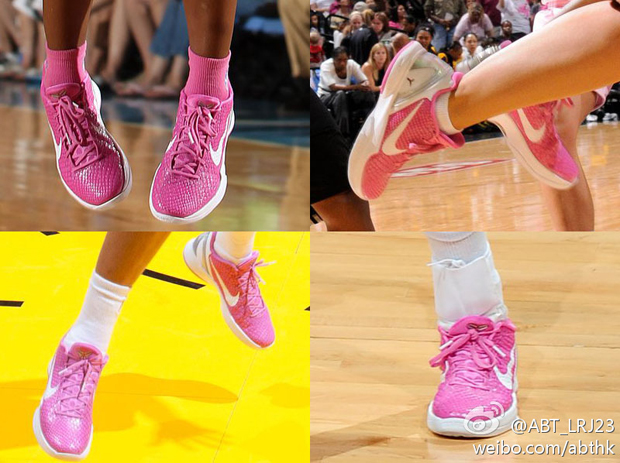 think pink kobe 6