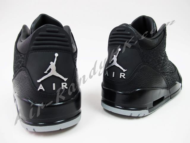 Air Jordan III (3) Black Flip