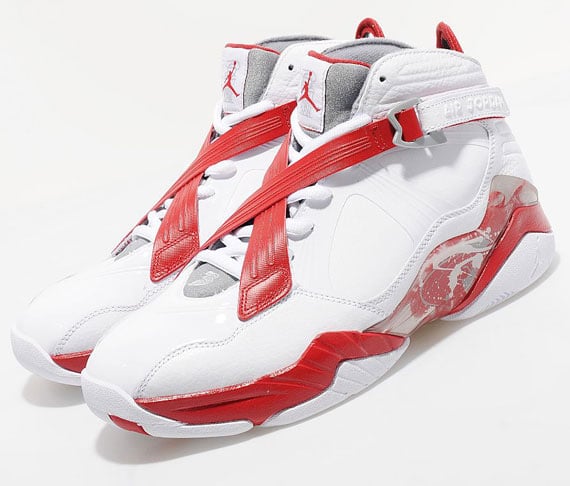 Air Jordan 8.0 - White/Varsity Red 