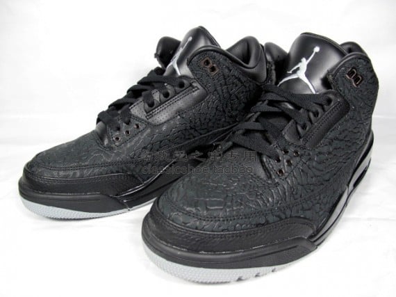 jordan 3 black flip