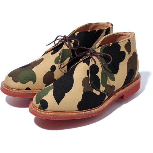 Bape x Mark McNairy 1st Camo Chukka Boot – Now Available