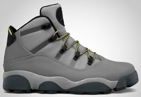 Jordan 6 Rings Winterized - Light Charcoal/High Voltage - City Grey - Blue