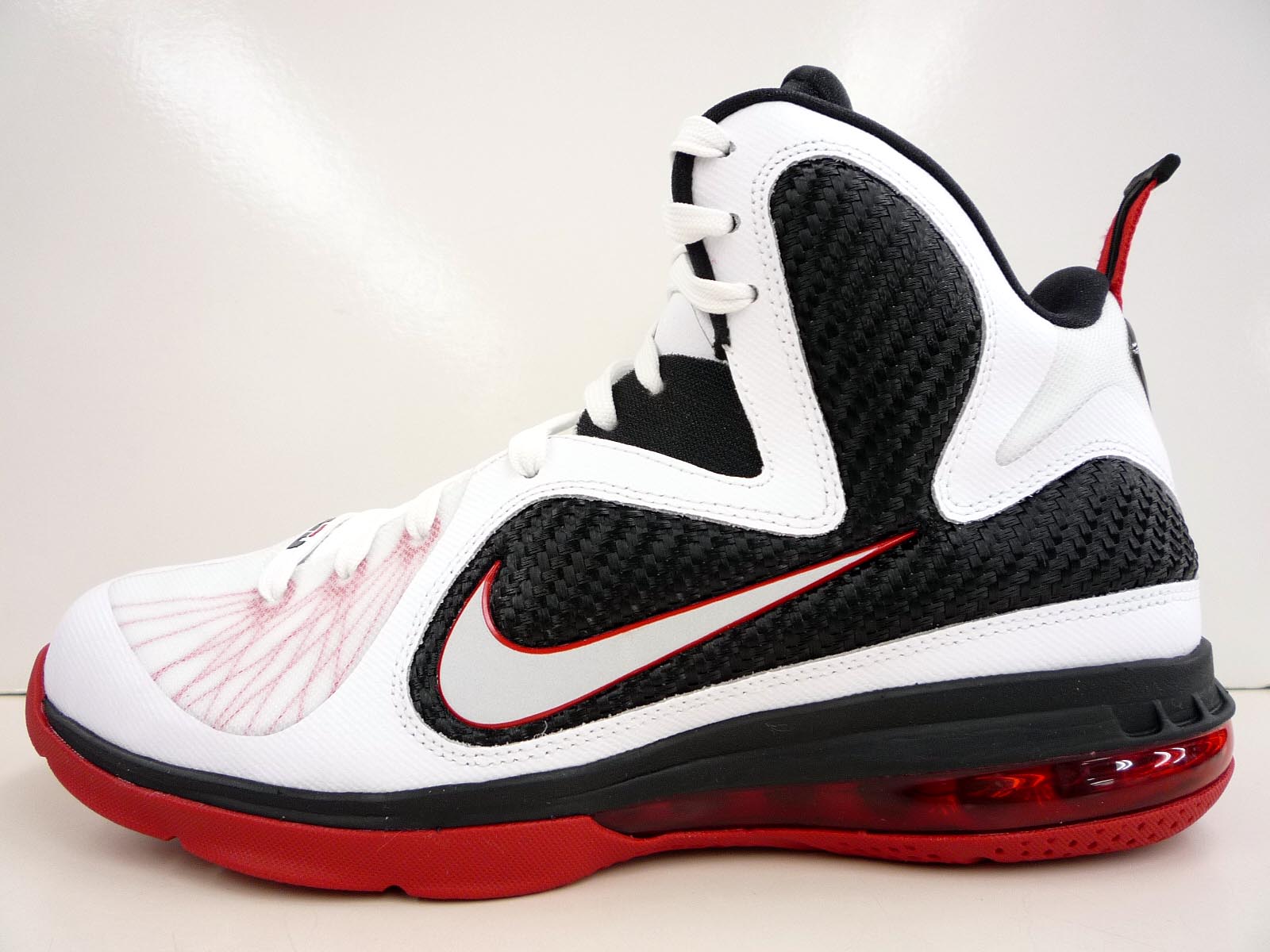 Nike LeBron 9 – White/Black/Sport Red – New Images