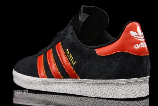 adidas Gazelle 2 - Black/Sharp Orange/White - Now Available