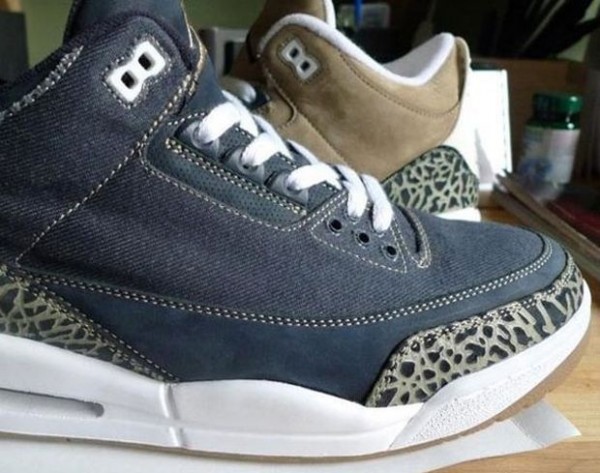 nike air jordan 3 denim