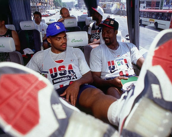 Charles Barkley Malone Bus Ride 1992 Nike Air Force 180 Dream Team