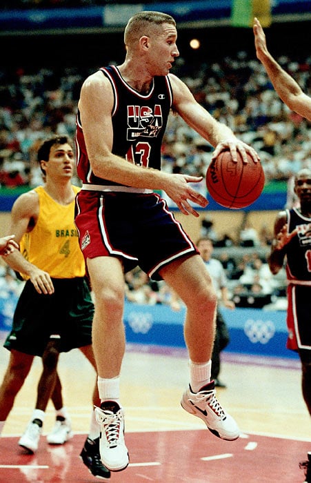 Chris Mullin Passing 1992 Olympic Dream Team