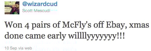 Kid Cudi Wins Four Pairs Nike Air Mag 2011 Auctions