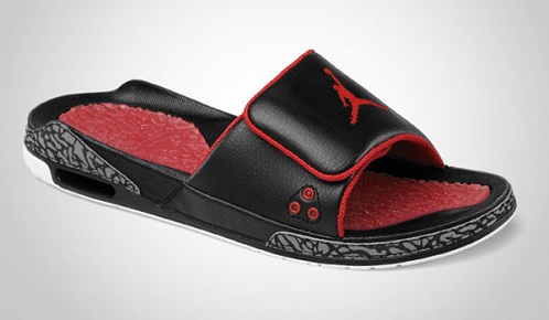 Air Jordan Retro III (3) Slide - Black Cement