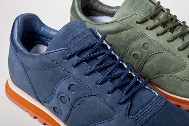 Saucony jazz low pro brown blue clearance