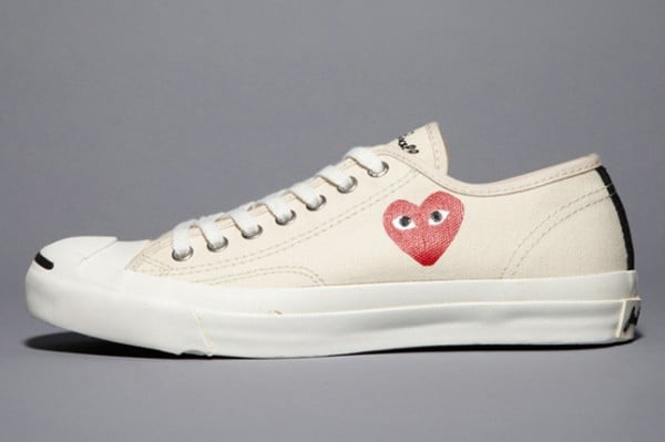 converse jack purcell x comme des garcons play