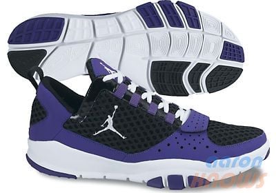 white jordans with light blue bottom