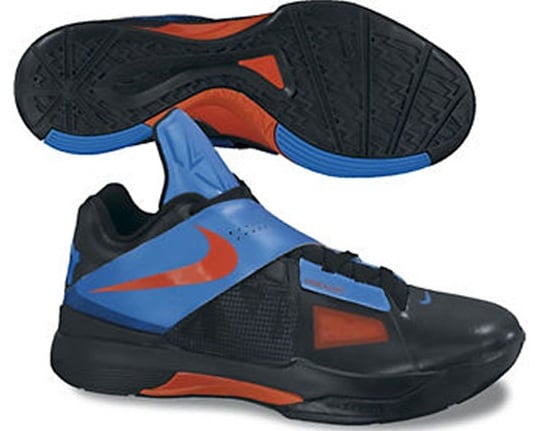 Nike Zoom KD IV – Black/Team Orange/Photo Blue – Release Date + Info