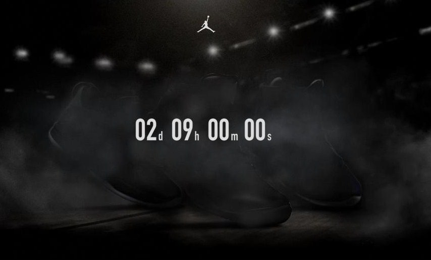 Jordan Brand Launches Countdown Clock