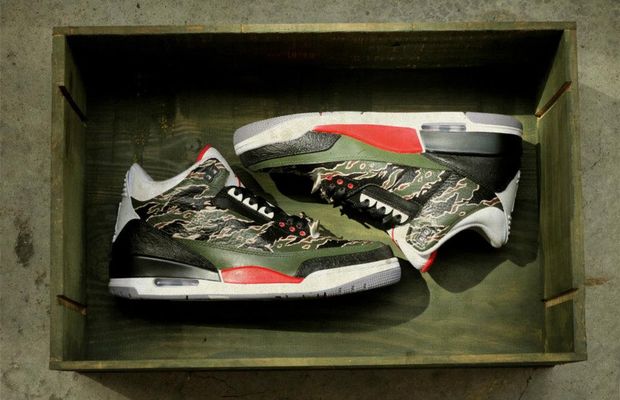 SBTG Customizes the Air Force 1, Air Jordan 3 and 4