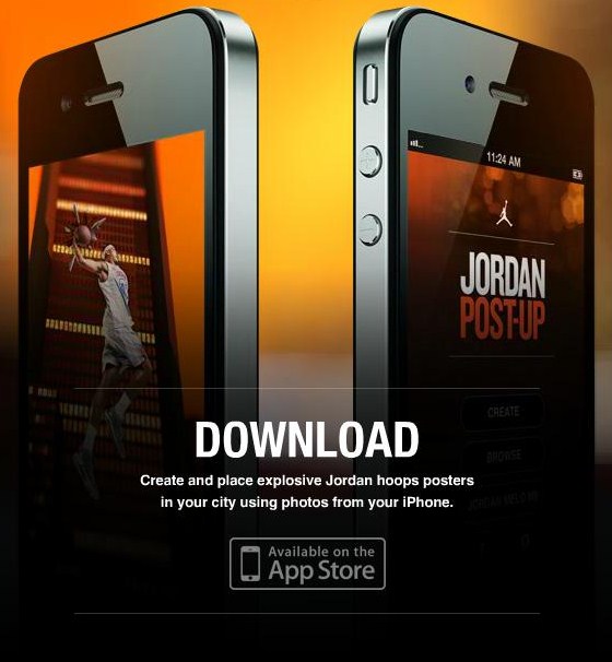 Jordan Post-Up iPhone App | Carmelo Anthony ‘Melo Express’ Takeover