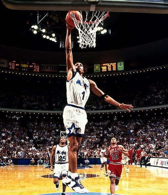 penny hardaway wearing jordans