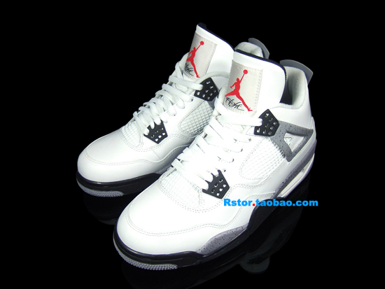Air Jordan IV (4) Retro White/ Cement 2012 – New Images