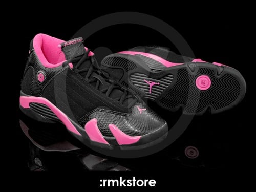 Air Jordan Retro XIV (14) GS Black/Desert Pink - Another Look