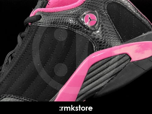 Air Jordan Retro XIV (14) GS Black/Desert Pink - Another Look