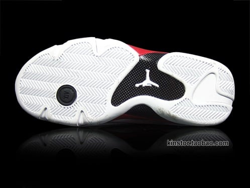 Air Jordan Retro XIV (14) White/Sport Red-Black - A Closer Look