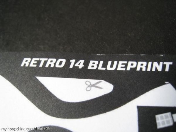 Air Jordan XIV 'Blueprint' Tee - Special Packaging