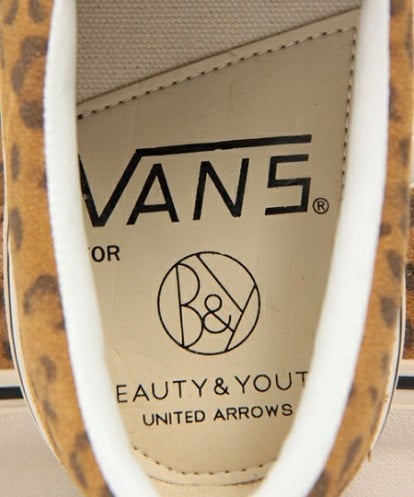 Beauty & Youth x Vans Slip-On Leopard