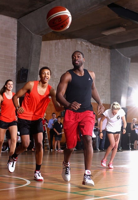 Dwyane Wade Lands in Australia and Flies in the Fly Wade 2
