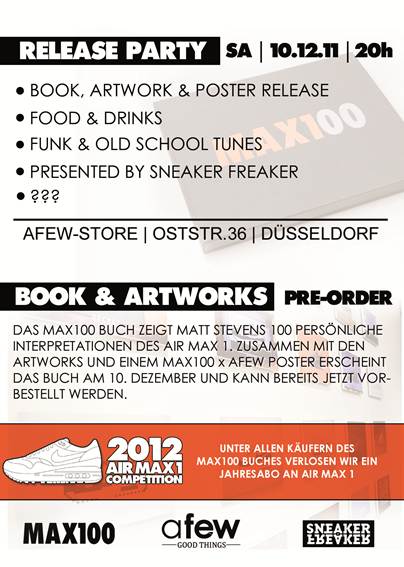 Matt Stevens 'MAX100' Release Party Presented by SneakerFreaker and Afew