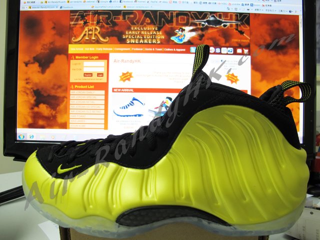 Nike Air Foamposite One “Golden State” – Better Look