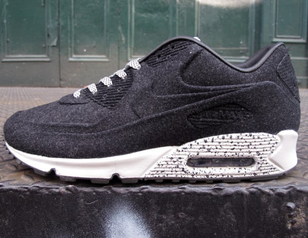 Women's nike air max 90 vt sneaker shoes all black clearance
