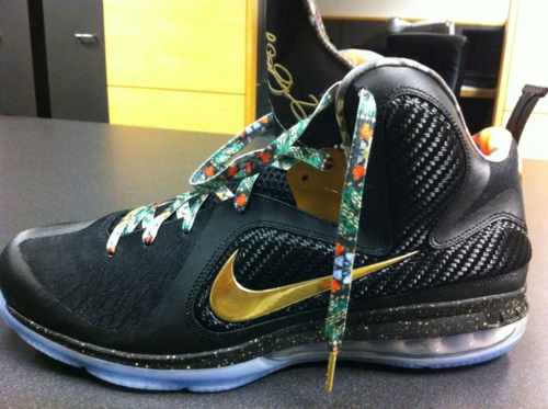 lebron 9 watch the throne gold