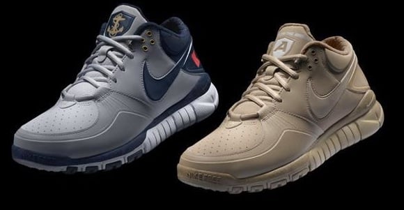 Release Reminder: Nike Trainer 1.3 Mid Shield Rivalry 'Navy and Army'