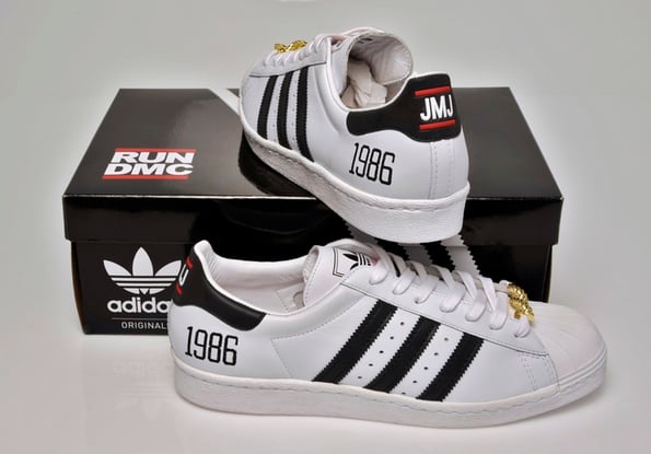 Release Reminder: Run DMC x adidas Originals “My adidas” 25th Anniversary Superstar 80s