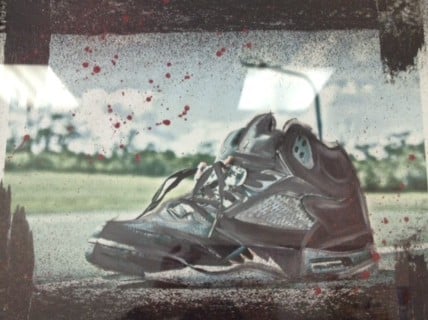 Stinky Sneakers – Tribute to the Air Jordan V (5) (Paintings)