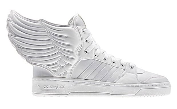 2NE1 x adidas Originals by Jeremy Scott JS Wings 2.0 – White/White | Now Available