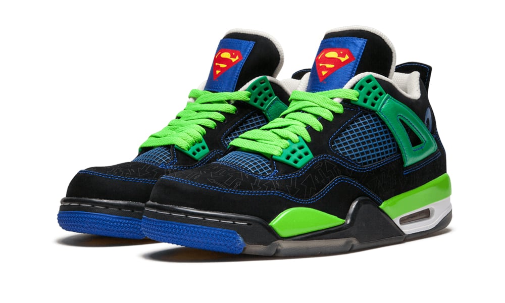 superman jordans 4