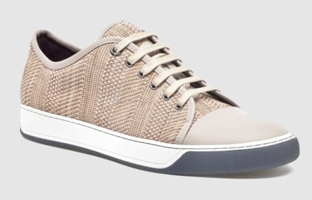 Lanvin Kilim Weave Suede Collection