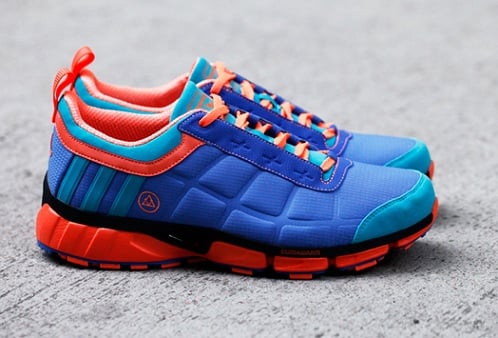 VEIL x adidas Oscillate Warm Trail Runner Purple Swamphen